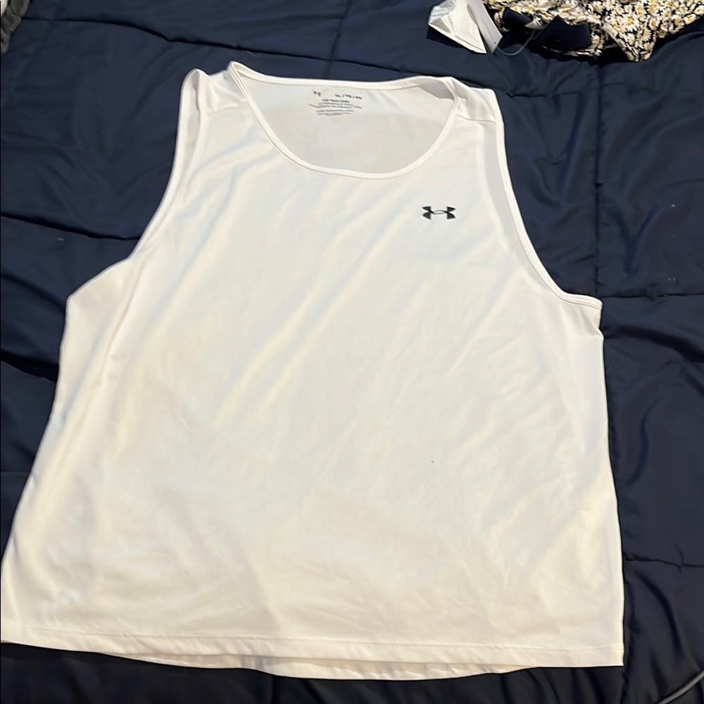 Under Armour White Tank Top